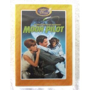 Disney Wonderful World of Movies Moon Pilot 1962 Classic Sci Fi VHS Used